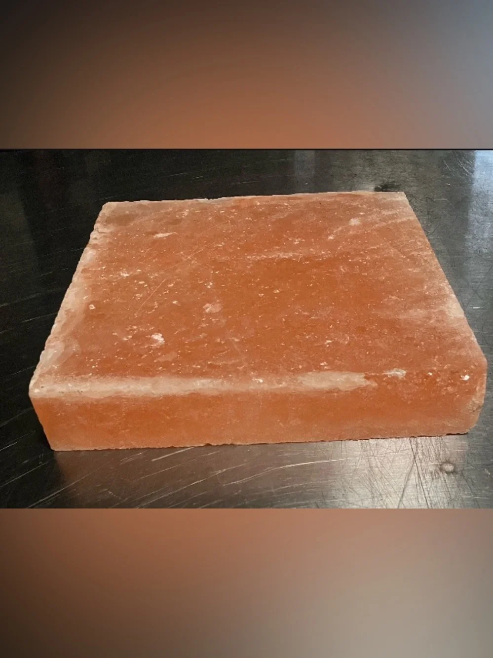 Himalayan Salt Serving Block - Pink Salt Plateau for Cooking & Serving